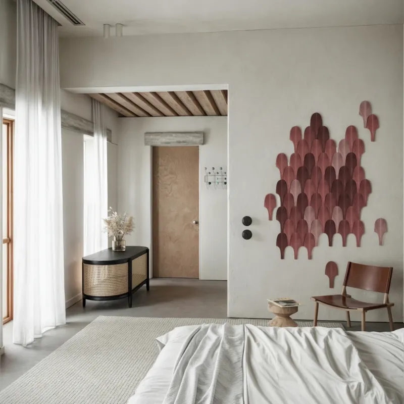 Panou 3D Aero, ipsos, 29.5x13.3cm, Modulo Panouri Decorative 3D pentru un Interior Modern Retur gratuit